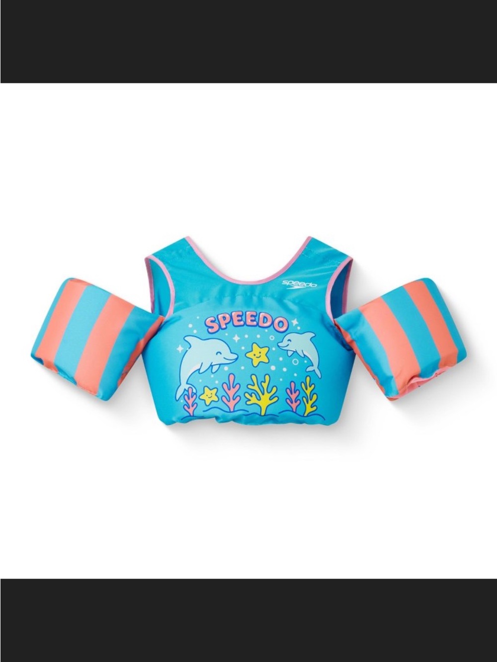 Speedo Splash Jammer- Turquoise & Coral Dolphin
